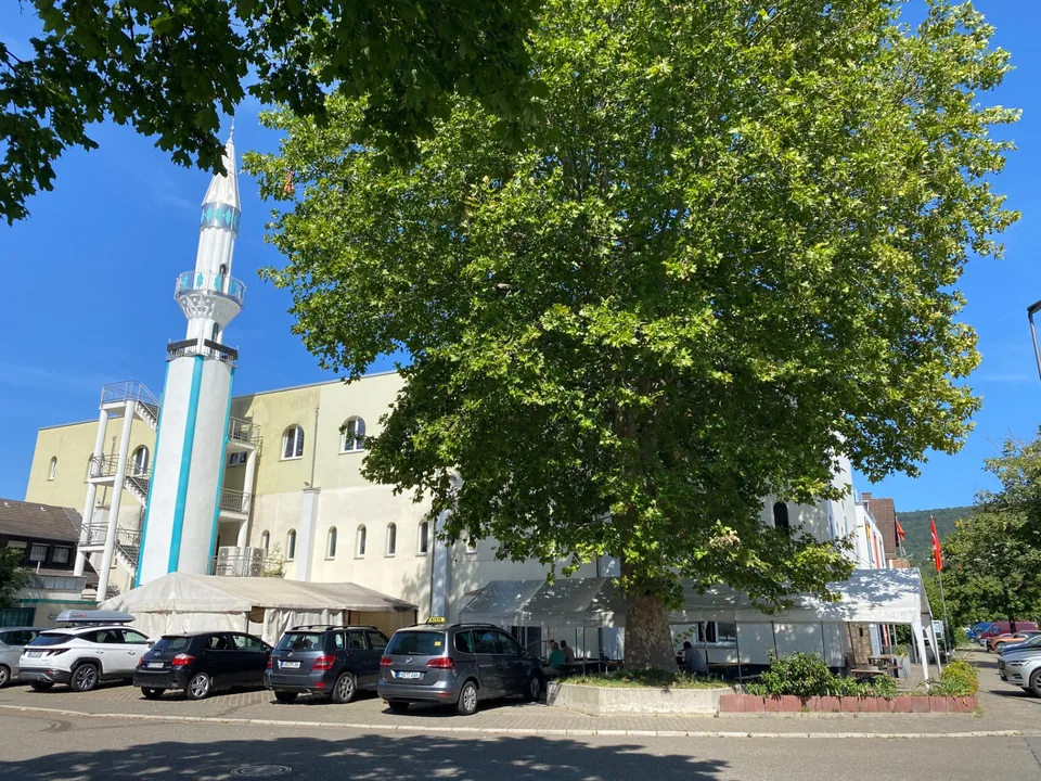 Außenansicht der Yavuz Sultan Selim Moschee in Heidelberg
